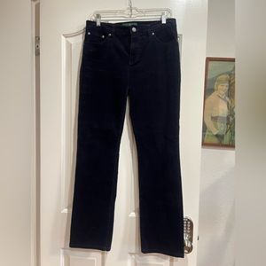 Women’s Black Corduroy Pants size 6